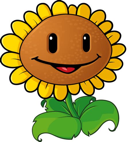 Sunflower is a plant in Plants vs. Zombies 2. She is a Sun-producing plant capable of generating sun over time, allowing the player to plant additional plants with ease. Similar to the first game , Sunflower is the second plant the player receives, and is unlocked after beating Player's House - Day 1 . 